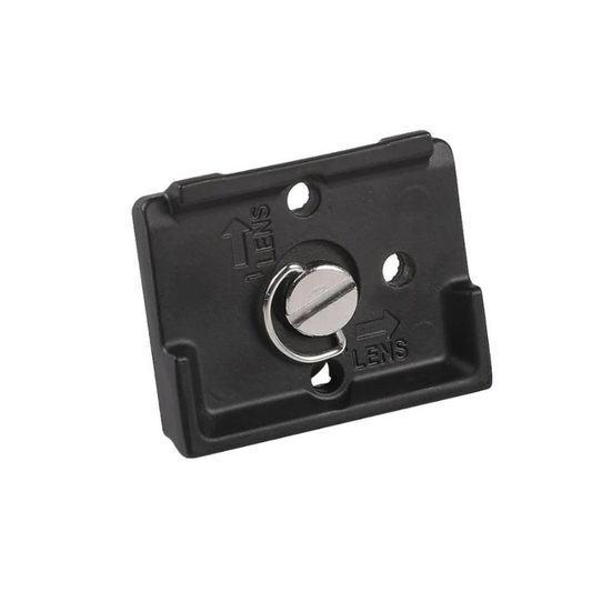 Piastra di montaggio 200PL compatible con Manfrotto per slitta fredda, con sgancio rapido, vite da 1/4'' per fotocamera, teleprompter, accessori