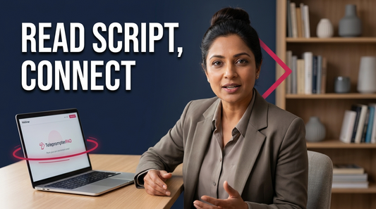 Teleprompter for Webinars: Read Your Script, Keep Eye Contact - TeleprompterPAD
