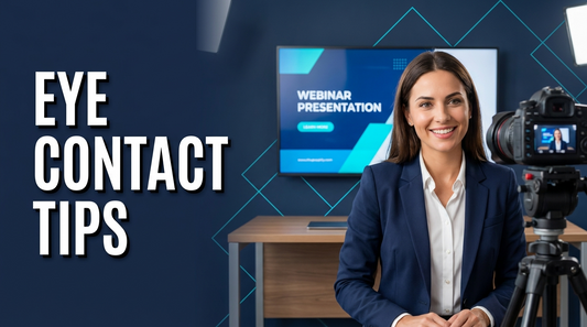 Teleprompter for Corporate Webinars: Keep Eye Contact - TeleprompterPAD