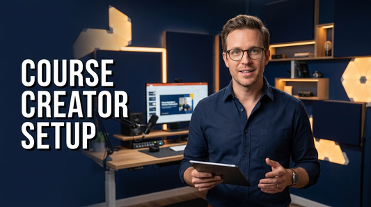 Teleprompter for Online Courses: Record Faster, Look Natural - TeleprompterPAD