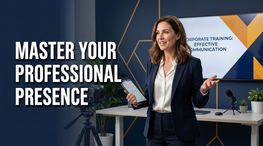 Teleprompter for Corporate Training Sessions: L&D Setup - TeleprompterPAD