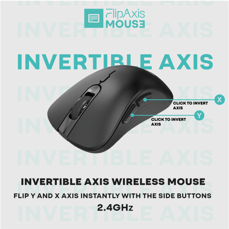 Invertible Mouse: Wireless Flip Axis Control for Teleprompter ...