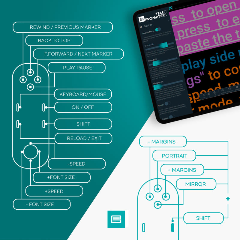 TeleprompterPAD APP — free prompter app