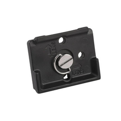 Manfrotto 200PL Cold shoe mount plate compatible with quick release, 1/4'' screw for camera, teleprompter, accessories